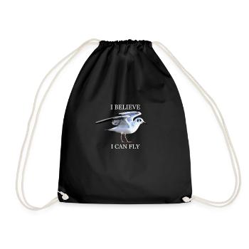 I BELIEVE I CAN FLY - Drawstring Bag - black - Front