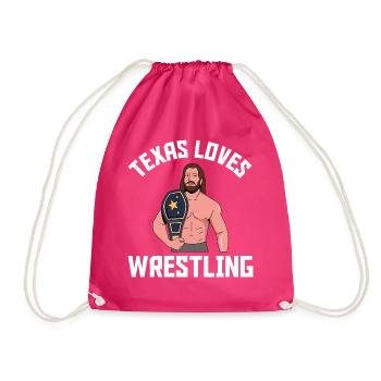 Conception de lutte au Texas pour les fiers fans du Texas - Sac de sport léger - fuchsia - Devant