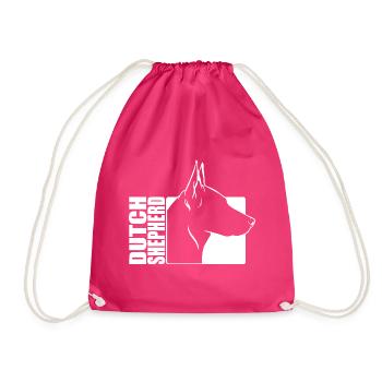 Berger Hollandais Profil Chiens Chien Wilsigns - Sac de sport léger - fuchsia - Devant