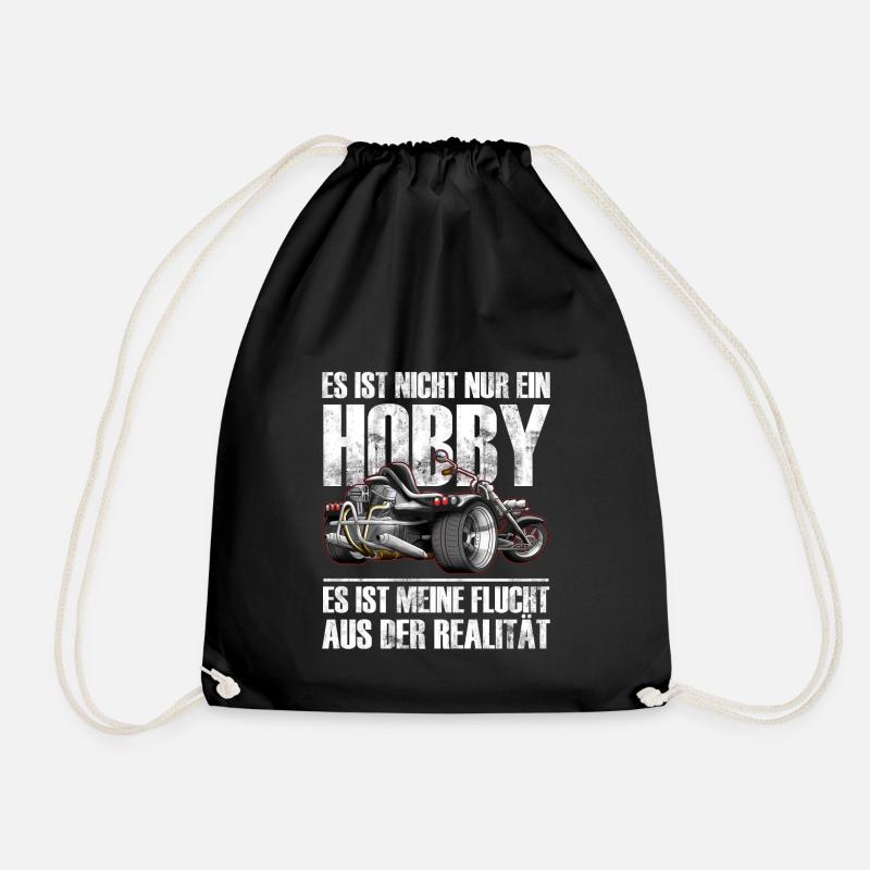 TRIKER HOBBY T-SHIRT - Turnbeutel - Schwarz