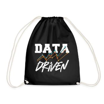Datengesteuerter Befehl für Data Science Collector - Turnbeutel - Schwarz - Vorne