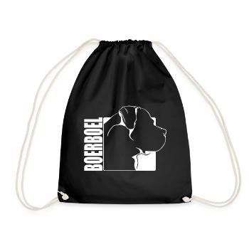 Boerboel Profil Chiens Chien Wilsigns - Sac de sport léger - noir - Devant
