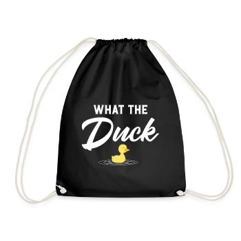 Ce que le canard - Sac de sport léger - noir - Devant