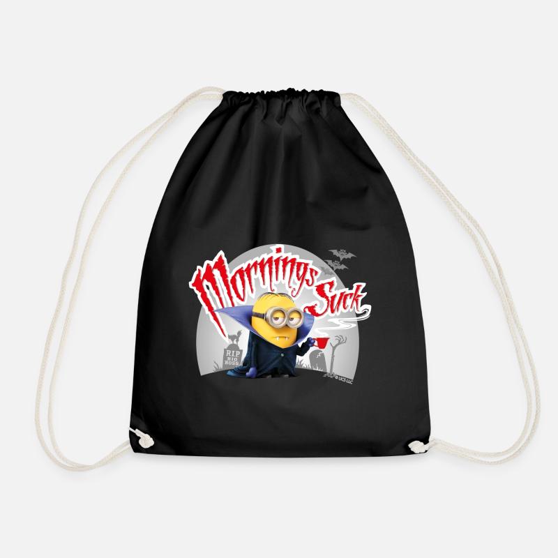Minions Dave Morgenmuffel - Turnbeutel - Schwarz