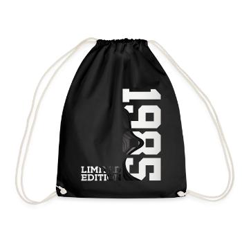 LIMITED EDITION 1985 41ST BIRTHDAY - Drawstring Bag - black - Front
