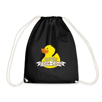 Super Coin-Coin - Sac de sport léger - noir - Devant