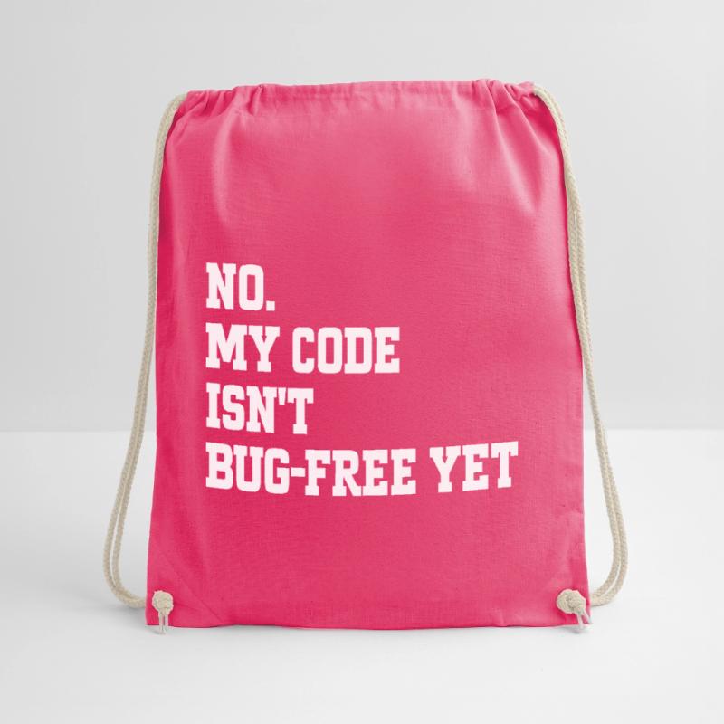 Humor Programmer Coder Bugs Gift Developer Drawstring Bag