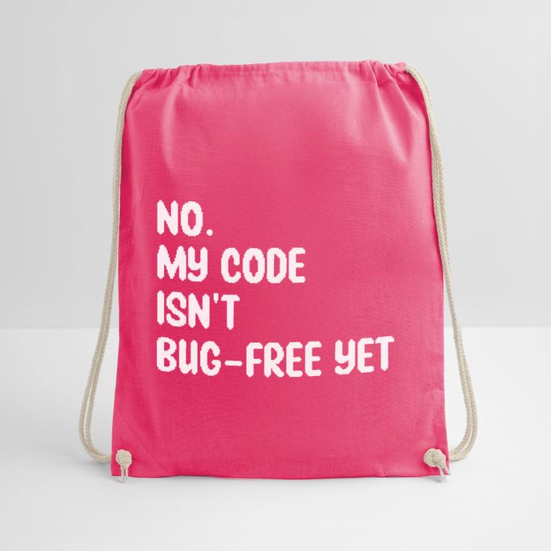 Humor Programmer Coder Bugs Gift Developer Drawstring Bag