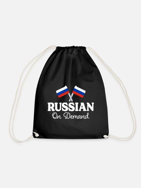 Traducteur Russe Interprète Russe - Sac de sport léger - noir