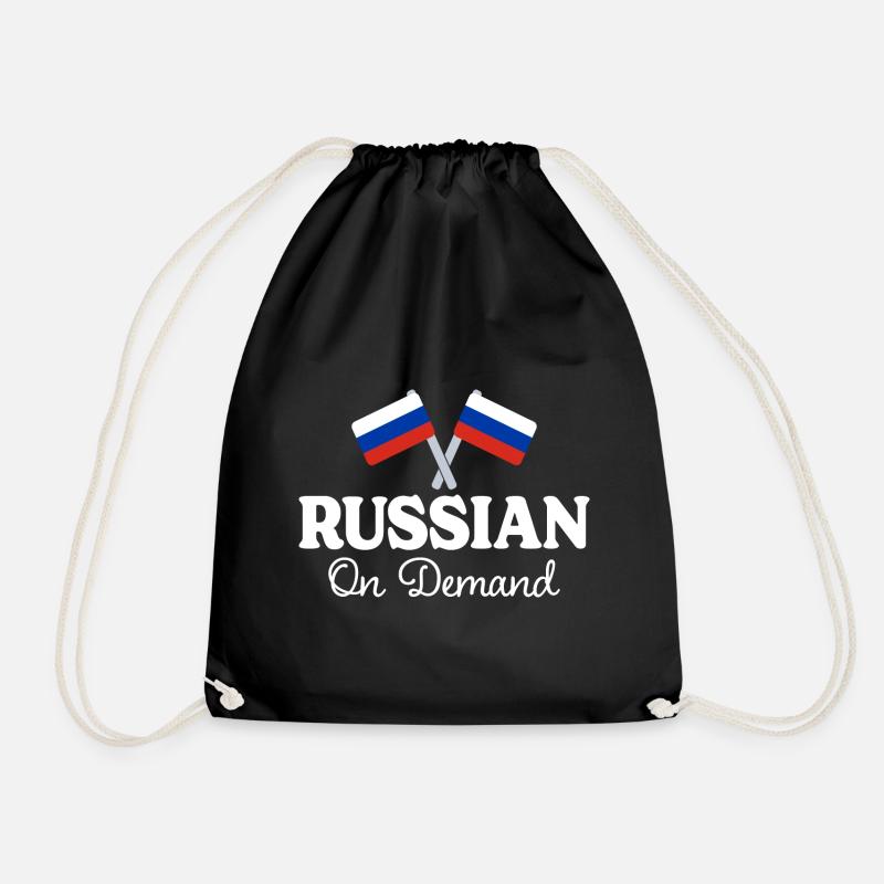 Traducteur Russe Interprète Russe - Sac de sport léger - noir