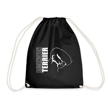 BEDLINGTON TERRIER Profil Chiens Wilsigns - Sac de sport léger - noir - Devant