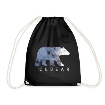 Polar Bear - Sac de sport léger - noir - Devant