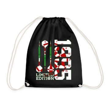 31ST BIRTHDAY DARTS LIMITED EDITION 1995 - Drawstring Bag - black - Front
