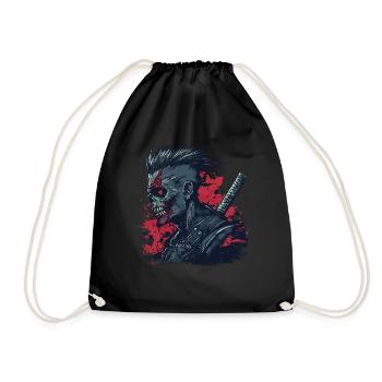 Zombie Ninja Punk - Sac de sport léger - noir - Devant