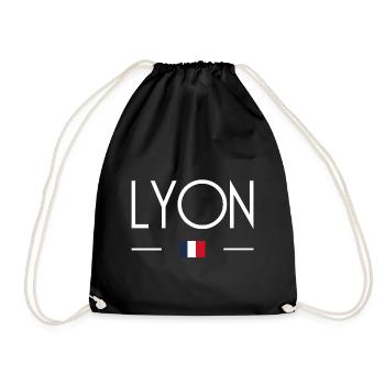 Lyon - Drawstring Bag - black - Front