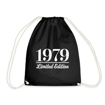 1979 Limited Edition - Drawstring Bag - black - Front