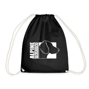 Alpine Dachsbracke Profil Chiens Chien Wilsigns - Sac de sport léger - noir - Devant