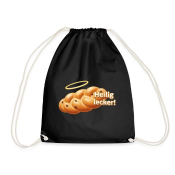 Sacré délicieux ! - Sac de sport léger - noir - Devant