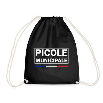 Picole Municipale - Sac de sport léger - noir - Devant