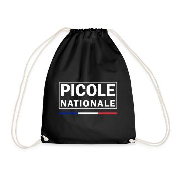 Picole Nationale - Sac de sport léger - noir - Devant