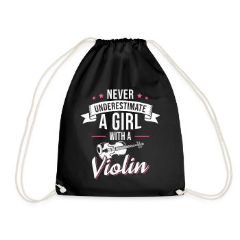 Violoniste Violoniste Violoniste Violoniste - Sac de sport léger - noir - Devant