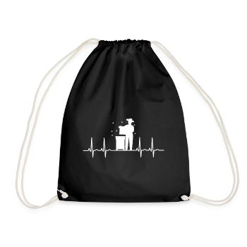 Beekeeper Beekeeper Beekeeper - Drawstring Bag - black - Front