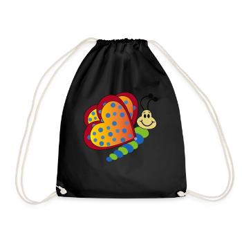 Papillon Enfants Kontour Noir - Sac de sport léger - noir - Devant