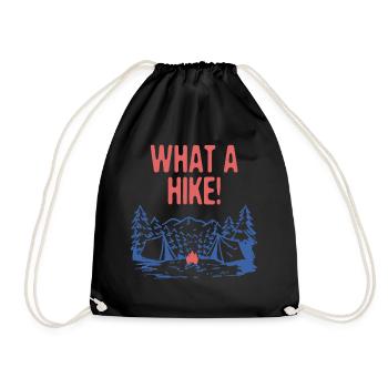 Quelle randonnée Randonnée Randonnée Randonnée Montagne Sommet Faune - Sac de sport léger - noir - Devant