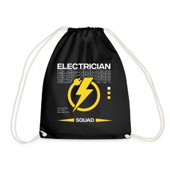 Circuits de tension Electro Electro Electrician - Sac de sport léger - noir - Devant