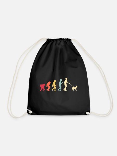 Basenji - Turnbeutel - Schwarz