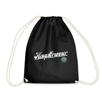 Hauptbrunner - Turnbeutel - Schwarz - Vorne