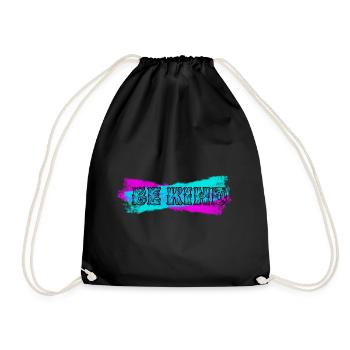 BE KIND - Turnbeutel - Schwarz - Vorne