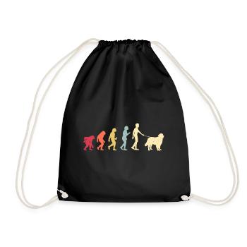 Berner Sennenhund - Turnbeutel - Schwarz - Vorne