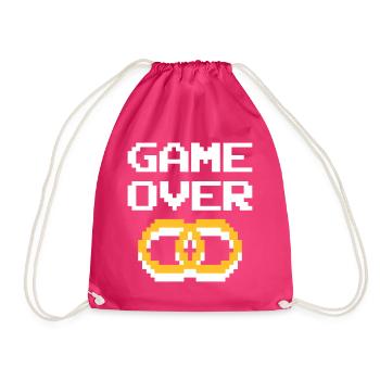 Bachelor - Drawstring Bag - fuchsia - Front