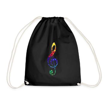 1990 - Sac de sport léger - noir - Devant