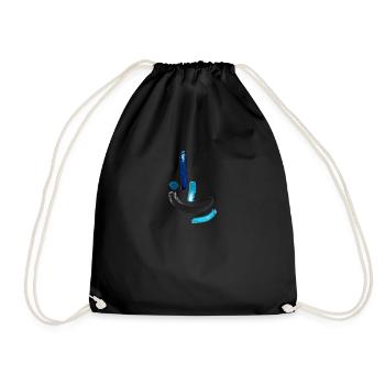 Blue Tee - Turnbeutel - Schwarz - Vorne