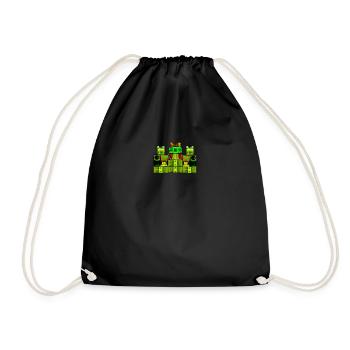 Mehrcore23soundsystem - Drawstring Bag - black - Front