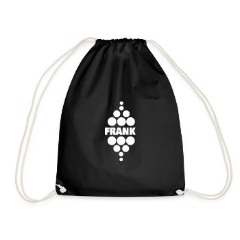 Studying for Frank First name Student - Drawstring Bag - black - Front