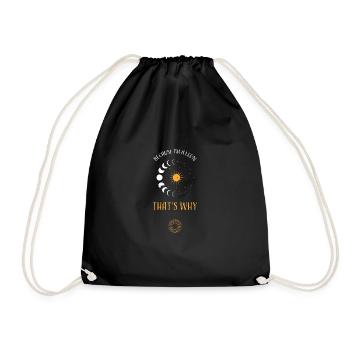 Because I'm A Leon That's Why - Drawstring Bag - black - Front
