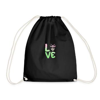 Chèvres - Sac de sport léger - noir - Devant