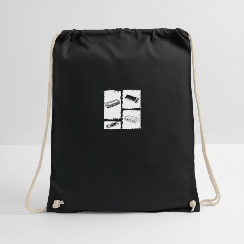 Harmonica Harmonica Drawstring Bag