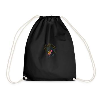 Cor français - Sac de sport léger - noir - Devant