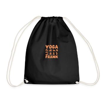 Yoga pour chat Frank - Sac de sport léger - noir - Devant
