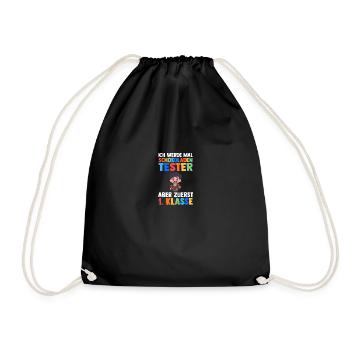 Garderie Sortants Première Primaire Inscription Écolier - Sac de sport léger - noir - Devant
