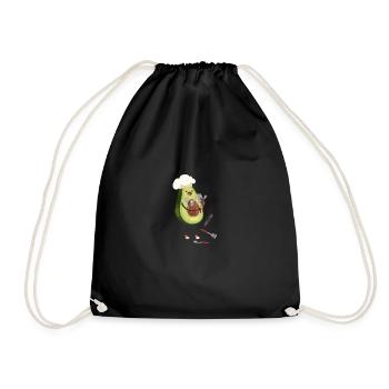 avocat - Sac de sport léger - noir - Devant
