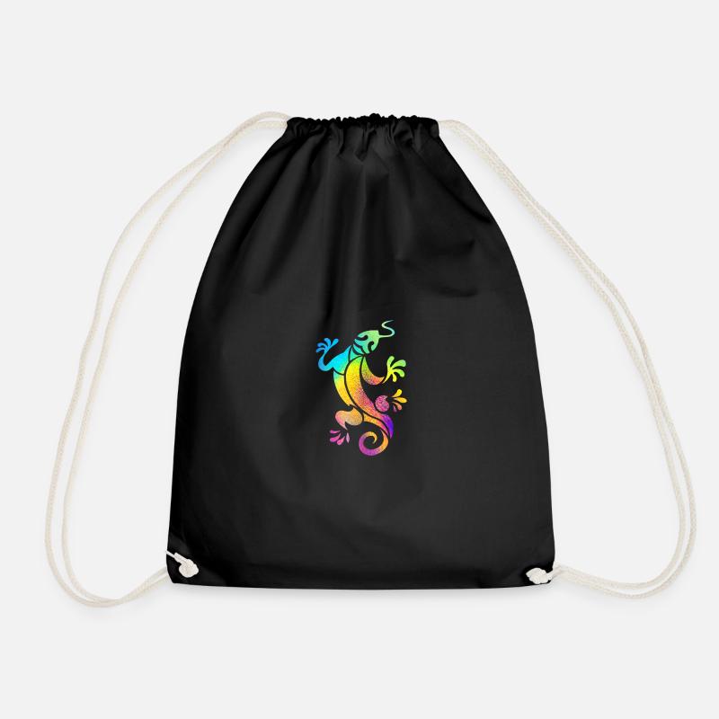 Salamandre Multicolore - Sac de sport léger - noir