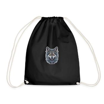 Loup - Sac de sport léger - noir - Devant