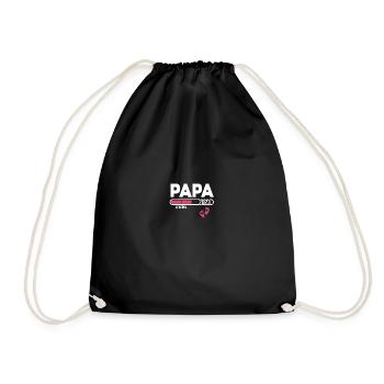 Papa 2023 Futur Cadeau Père à Être - Sac de sport léger - noir - Devant