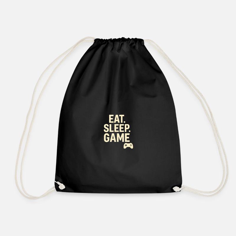 Eat Sleep Game Controller - Turnbeutel - Schwarz