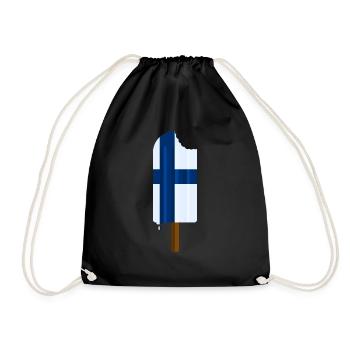 Taste of Finland - Drawstring Bag - black - Front